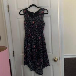 Rattrap high low flower dress
